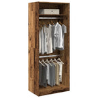 Kledingkast Bewerkt Hout Oud Hout - Nordexa Home