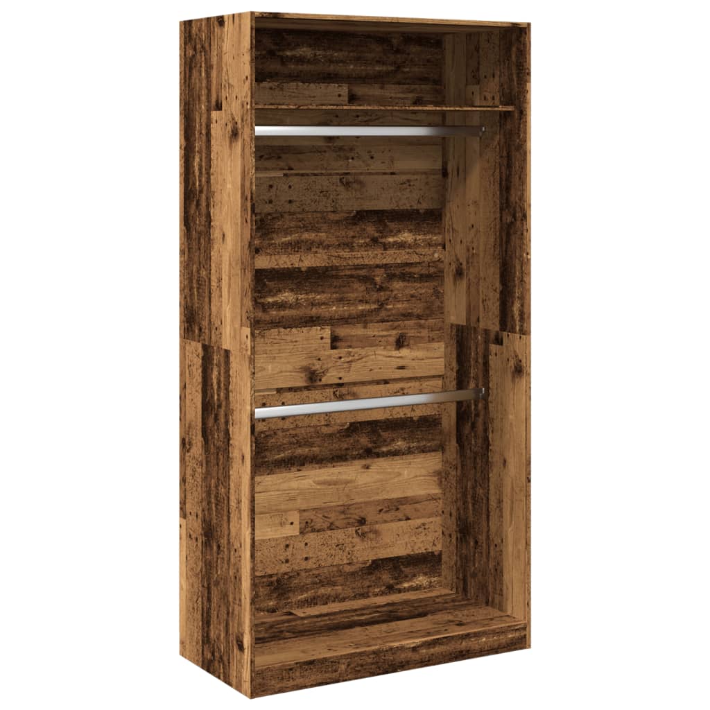 Kledingkast Bewerkt Hout Oud Hout - Nordexa Home