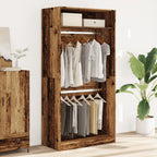 Kledingkast Bewerkt Hout Oud Hout - Nordexa Home
