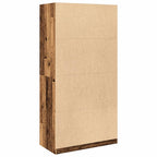 Kledingkast Bewerkt Hout Oud Hout - Nordexa Home