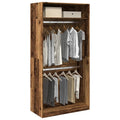 Kledingkast Bewerkt Hout Oud Hout - Nordexa Home