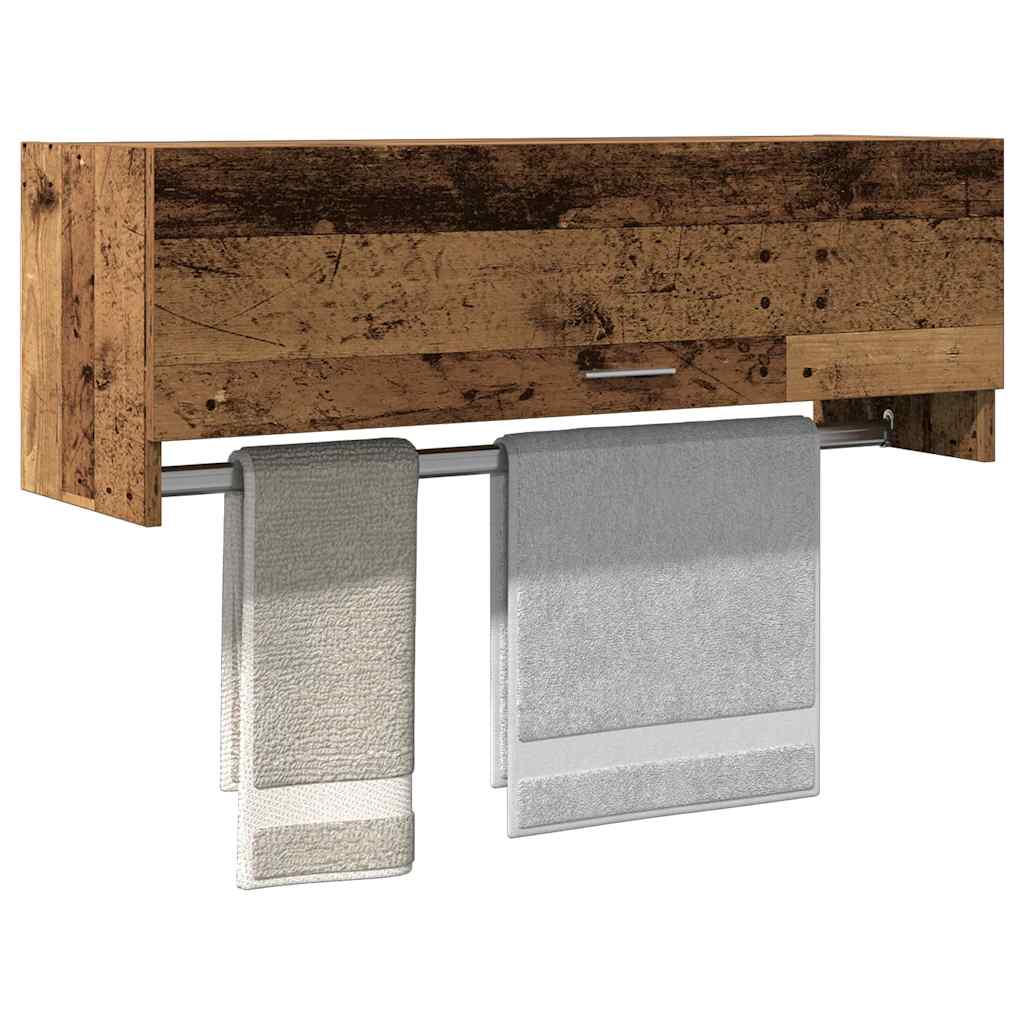 Vintage Kledingkast Bergen – Oud Hout - Nordexa Home