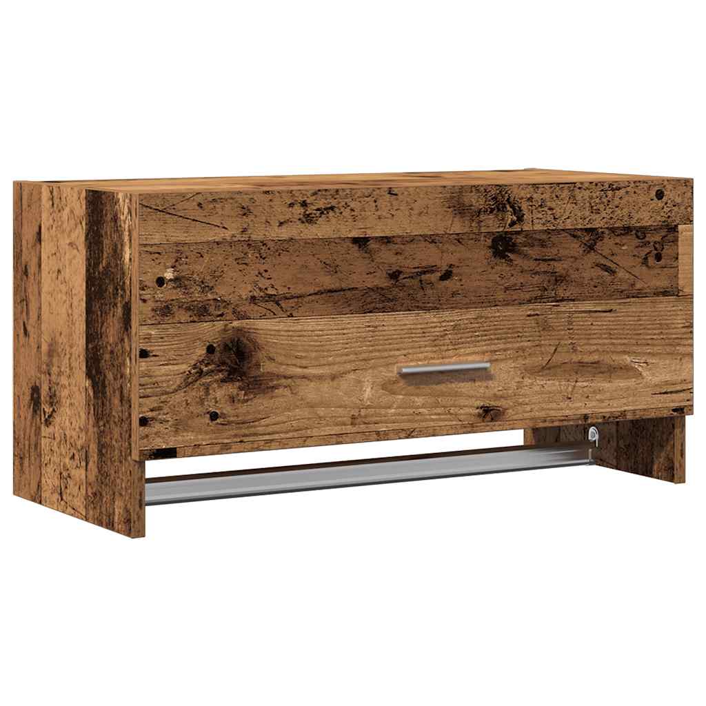 Vintage Kledingkast Bergen – Oud Hout - Nordexa Home