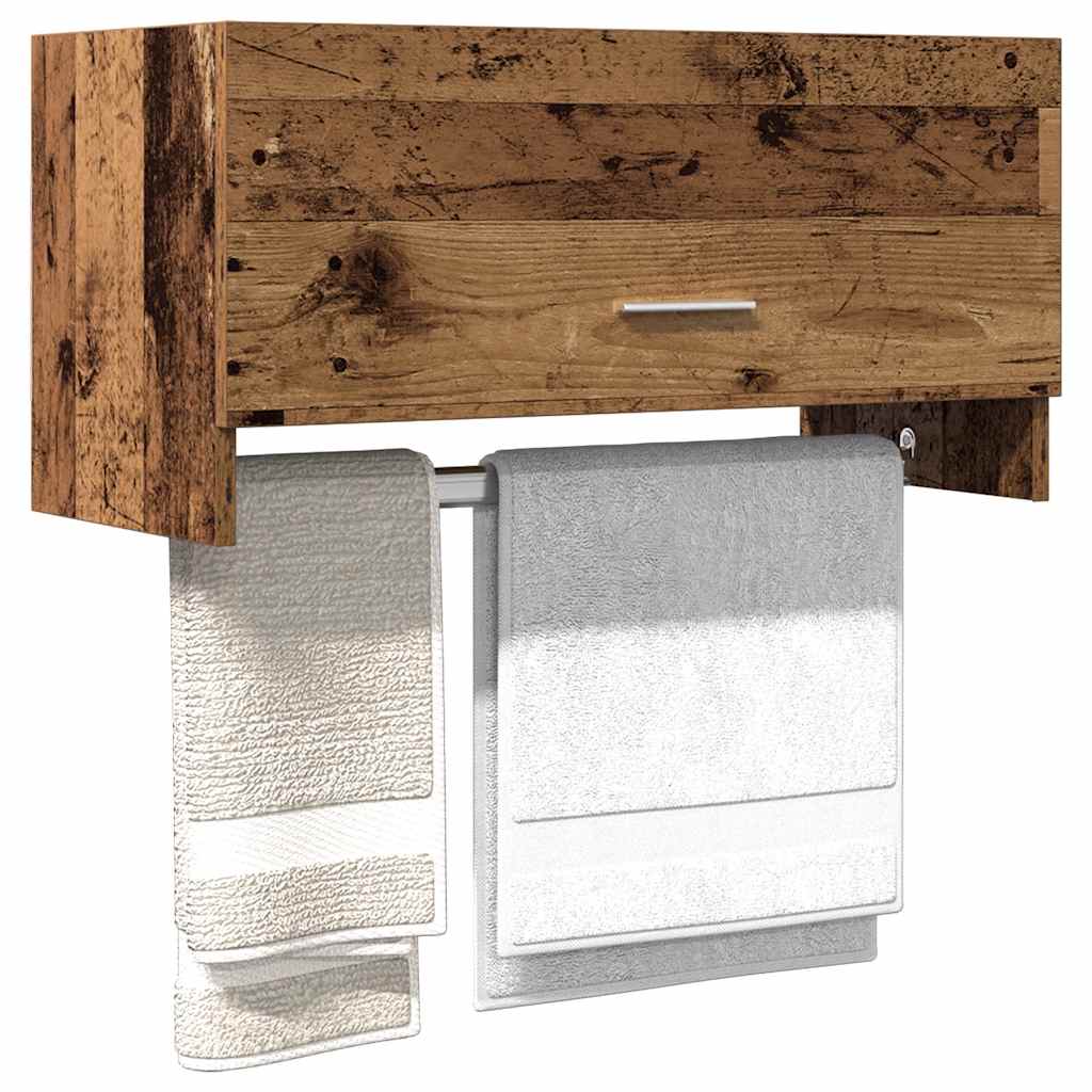 Vintage Kledingkast Bergen – Oud Hout - Nordexa Home