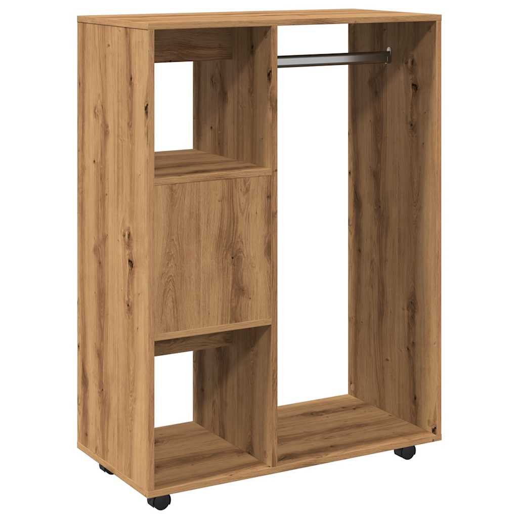 Oslo Compact Kledingkast – Eikenkleur - Nordexa Home