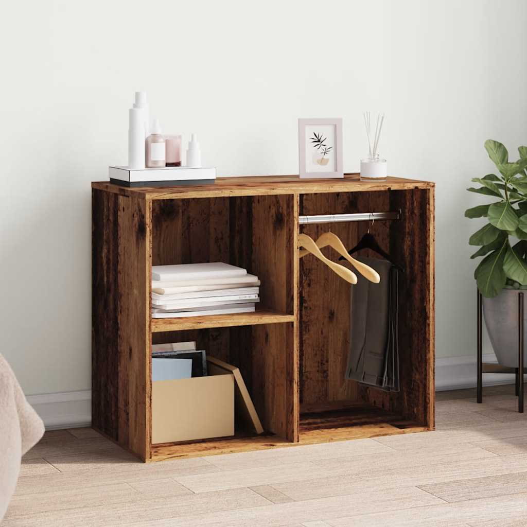 Kledingkast 80X40X65 Cm Bewerkt Hout Kleurig - Nordexa Home