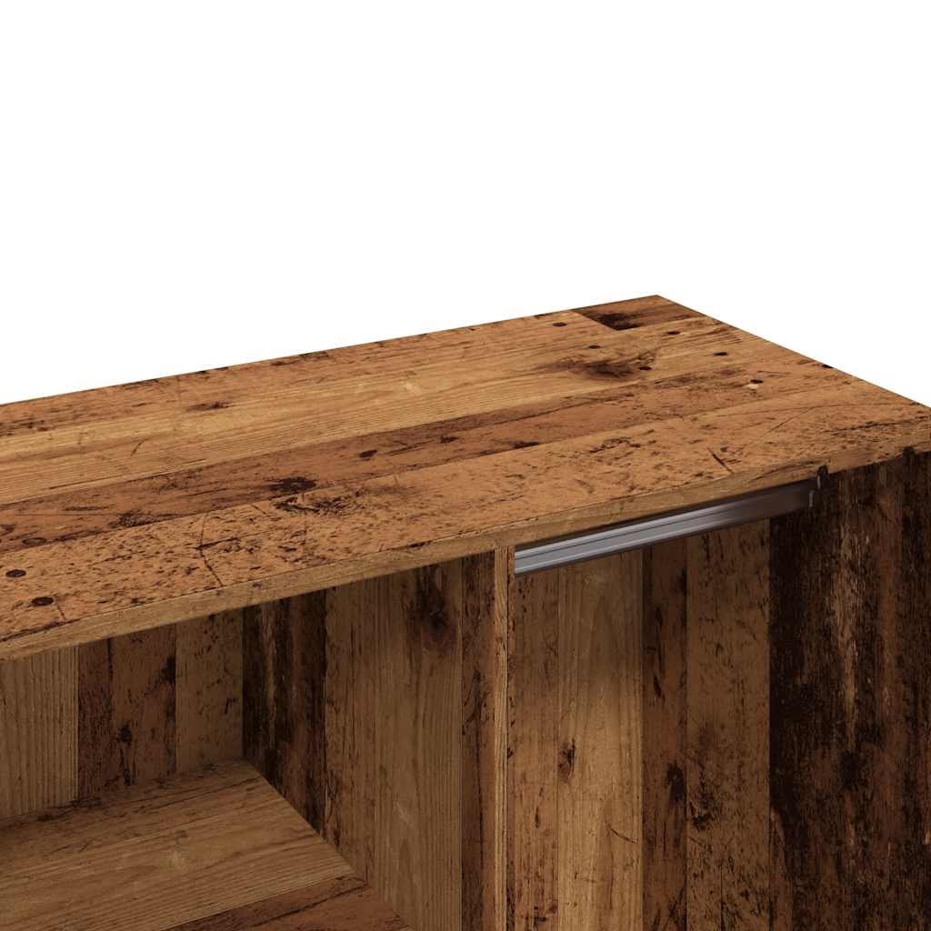Kledingkast 80X40X65 Cm Bewerkt Hout Kleurig - Nordexa Home