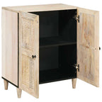 Dressoir Met Plank Wit – Massief Mangohout | Nordexahome - Nordexa Home