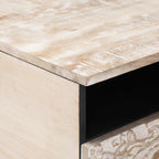 Salontafel Met Lade  – Massief Mangohout | Nordexahome - Nordexa Home