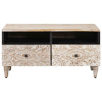 Salontafel Met Lade  – Massief Mangohout | Nordexahome - Nordexa Home
