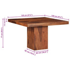 Eettafel Massief Acaciahout - Nordexa Home