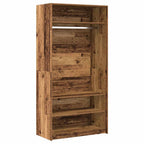 Kledingkast Bewerkt Hout Oud Hout - Nordexa Home