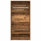 Kledingkast Bewerkt Hout Oud Hout - Nordexa Home