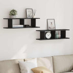 Wandplanken Spaanplaat Zwart Eiken | Nordexahome - Nordexa Home