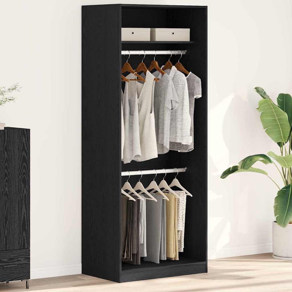 Zwart Eiken Kledingkast Copenhagen - Nordexa Home