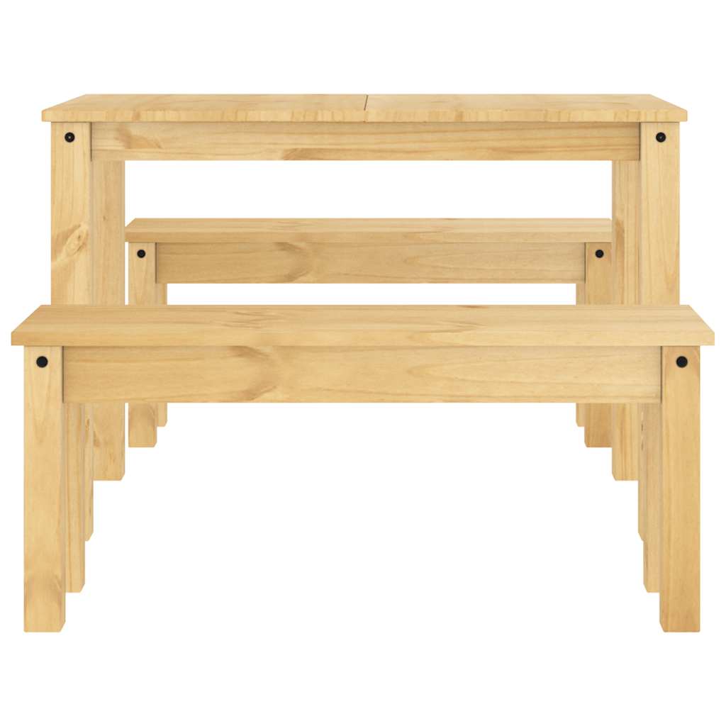 3 - Delige Eethoek Panama Massief Grenenhout Naturel | Nordexahome - Nordexa Home