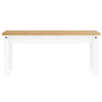 3 - Delige Eethoek Panama Massief Grenenhout Wit | Nordexahome - Nordexa Home