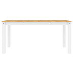 3 - Delige Eethoek Panama Massief Grenenhout Wit | Nordexahome - Nordexa Home