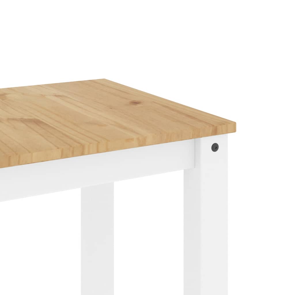 3 - Delige Eethoek Panama Massief Grenenhout Wit | Nordexahome - Nordexa Home