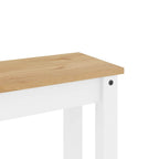 3 - Delige Eethoek Panama Massief Grenenhout Wit | Nordexahome - Nordexa Home