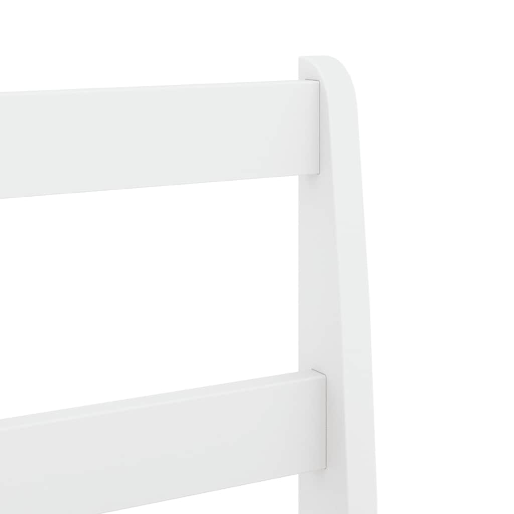 4 - Delige Eetset Panama Massief Grenenhout Wit | Nordexahome - Nordexa Home