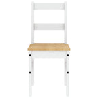 4 - Delige Eetset Panama Massief Grenenhout Wit | Nordexahome - Nordexa Home