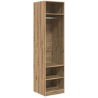 Kledingkast En Bewerkt Hout Artisan Eik - Nordexa Home