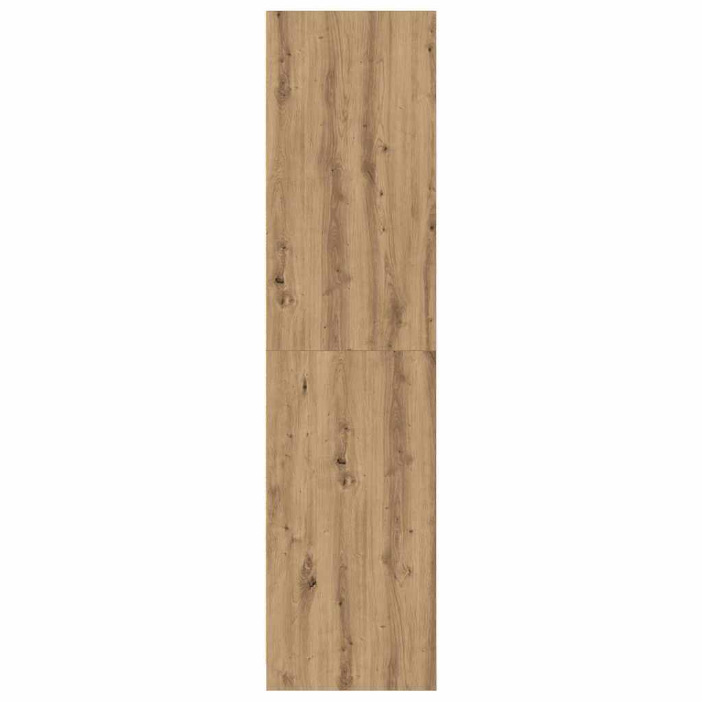 Kledingkast En Bewerkt Hout Artisan Eik - Nordexa Home