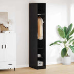 Zwart Eiken Kledingkast Copenhagen - Nordexa Home