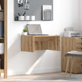 Wandbureau Artisan Eiken Bewerkt Hout - Nordexa Home