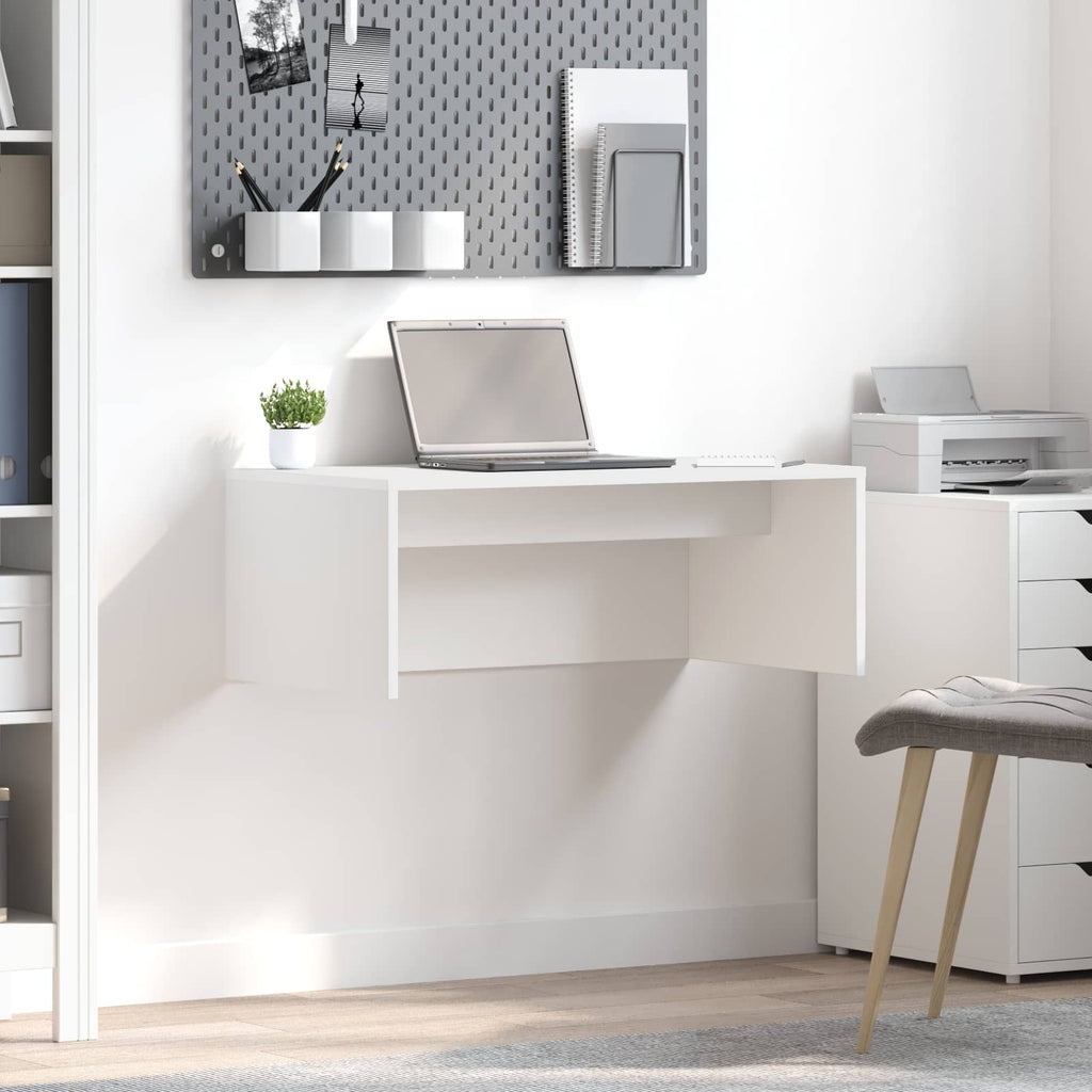 Wandbureau Artisan Eiken Bewerkt Hout - Nordexa Home