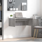 Wandbureau Artisan Eiken Bewerkt Hout - Nordexa Home