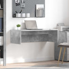 Wandbureau Artisan Eiken Bewerkt Hout - Nordexa Home