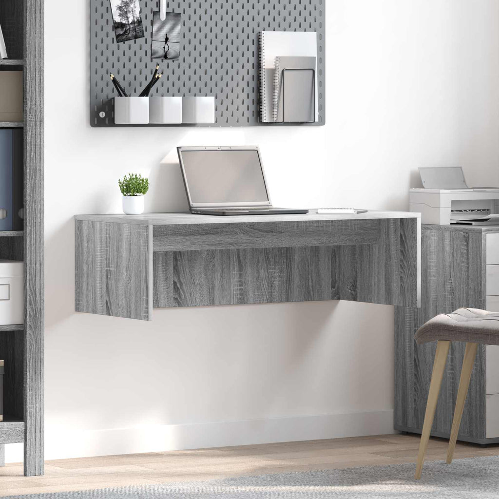 Wandbureau Artisan Eiken Bewerkt Hout - Nordexa Home