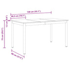 Eettafels Metaal | Nordexahome - Nordexa Home