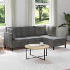 Woonkamer Meubelset Met Kussen 6 Pcs Fluweel - Nordexa Home