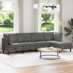 Woonkamer Meubelset Met Kussen 6 Pcs Fluweel - Nordexa Home