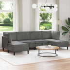 Woonkamer Meubelset Met Kussen 6 Pcs Fluweel - Nordexa Home