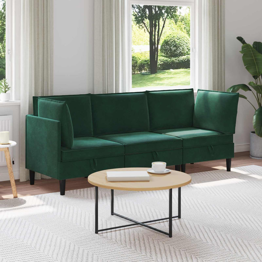 Woonkamer Meubelset Met Kussen 6 Pcs Fluweel - Nordexa Home