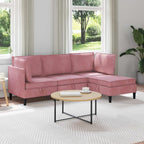 Woonkamer Meubelset Met Kussen 6 Pcs Fluweel - Nordexa Home