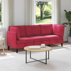 Woonkamer Meubelset Met Kussen 6 Pcs Fluweel - Nordexa Home