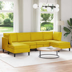 Woonkamer Meubelset Met Kussen 6 Pcs Fluweel - Nordexa Home