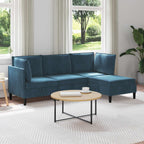 Woonkamer Meubelset Met Kussen 6 Pcs Fluweel - Nordexa Home
