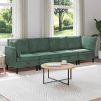 Woonkamer Meubelset Met Kussen 6 Pcs Fluweel - Nordexa Home