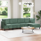 Woonkamer Meubelset Met Kussen 6 Pcs Fluweel - Nordexa Home