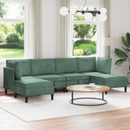 Woonkamer Meubelset Met Kussen 6 Pcs Fluweel - Nordexa Home