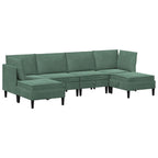 Woonkamer Meubelset Met Kussen 6 Pcs Fluweel - Nordexa Home
