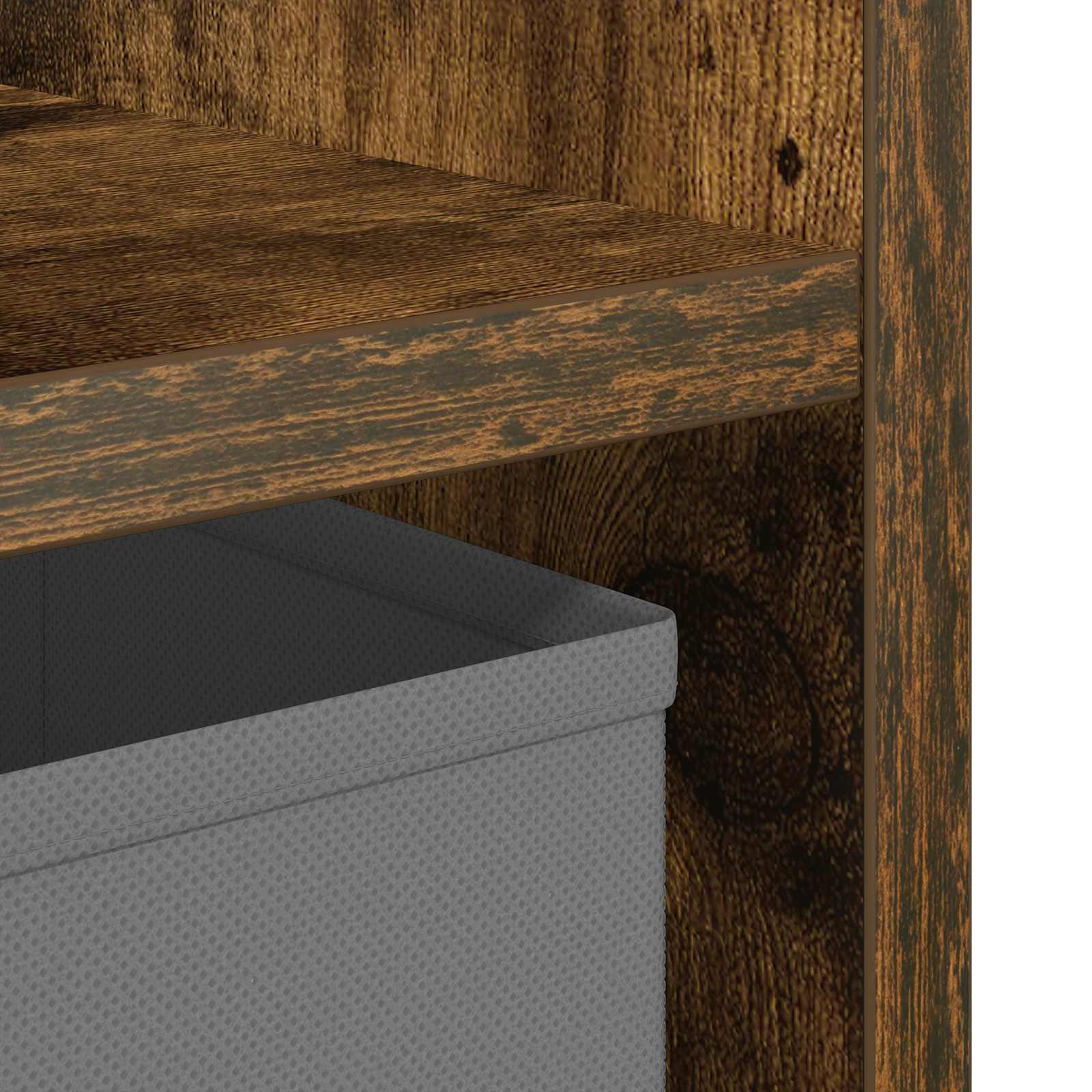 Nachtkastje 30,5 X 27 X 59,5 Cm Bewerkt Hout - Nordexa Home