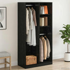 Zwart Eiken Kledingkast Copenhagen - Nordexa Home
