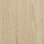Kledingkast 100X32,5X35 Cm Bewerkt Hout Kleurig Sonoma Eiken - Nordexa Home